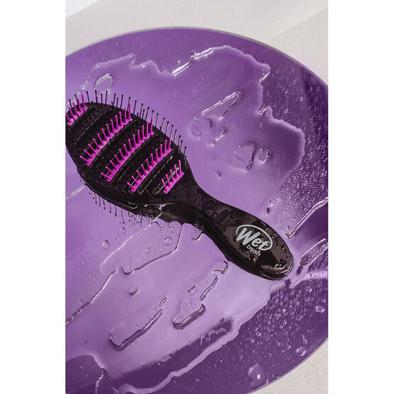ESCOVA DE CABELO SPEED DRY PURIFYING PRETA/ROXA